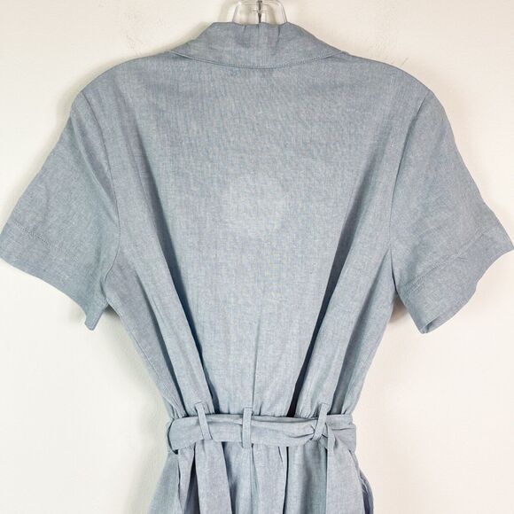 Lost + Wander NWT Blue Lagoon Belted Romper Size M - Picture 7 of 10